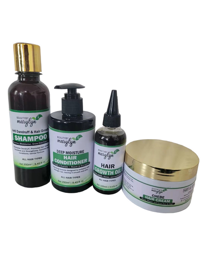 ULTIMATE HERBAL HAIRCARE BUNDLE 100% NATURAL