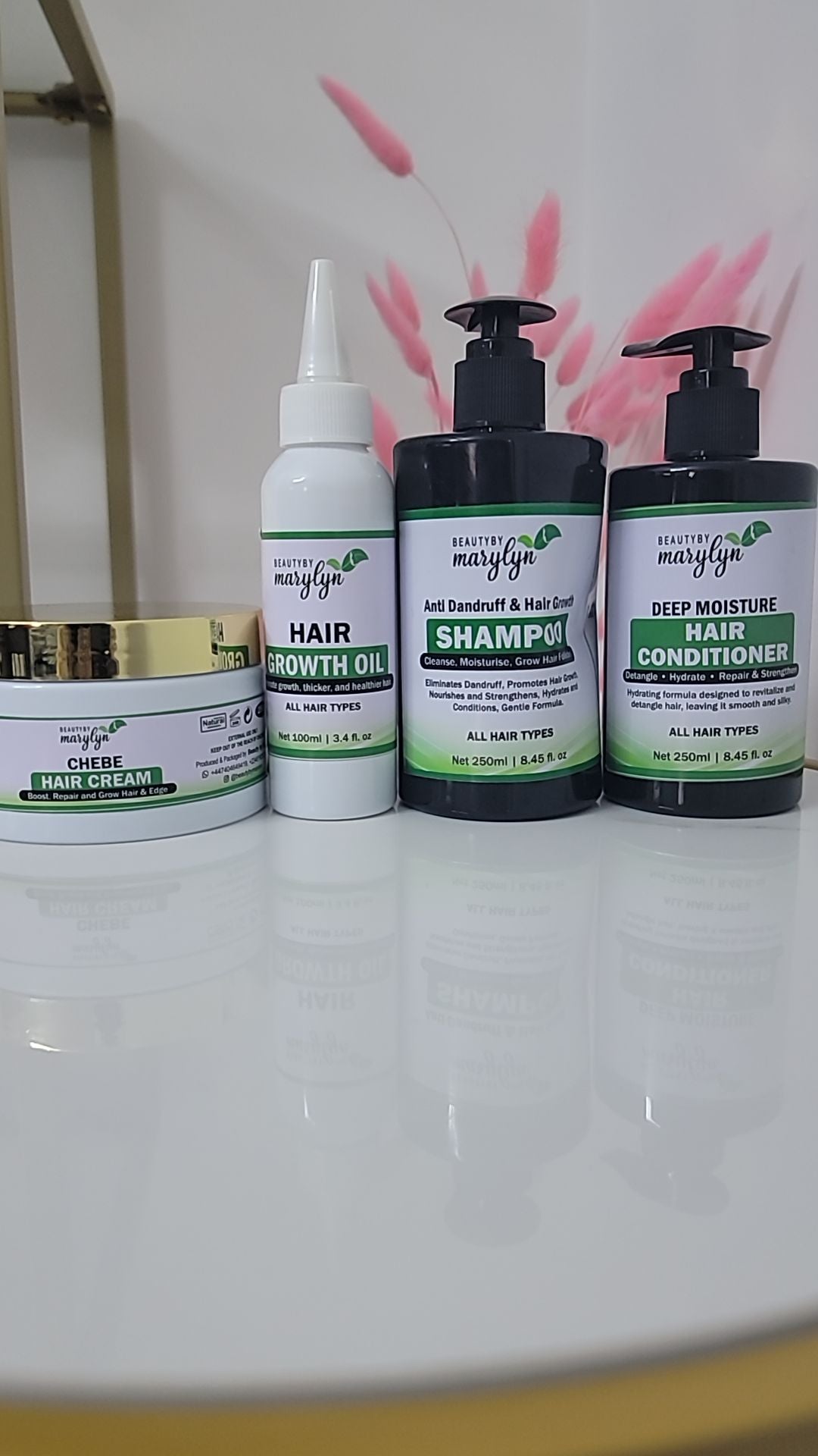 ULTIMATE HERBAL HAIRCARE BUNDLE 100% NATURAL